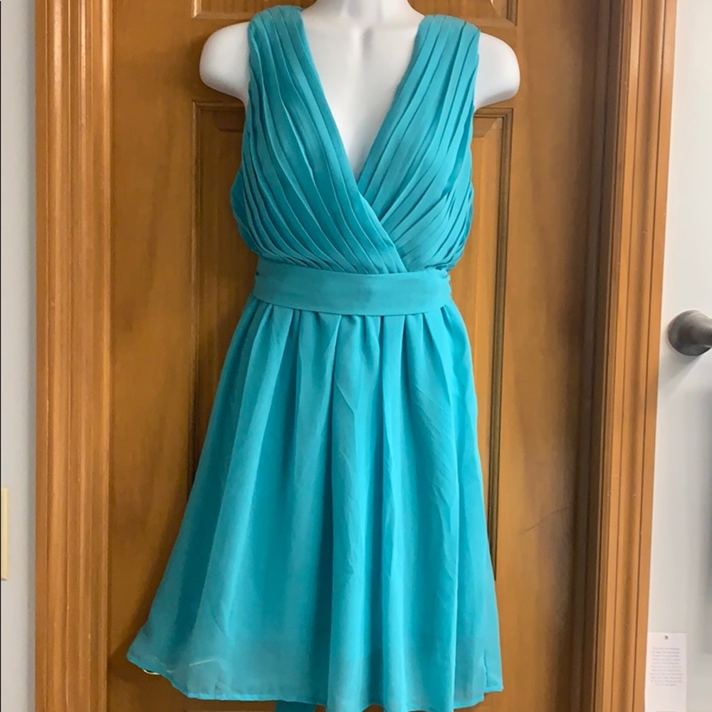 Teal dress